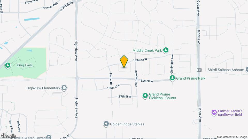 18334 Hamby Wy Map and Location Details