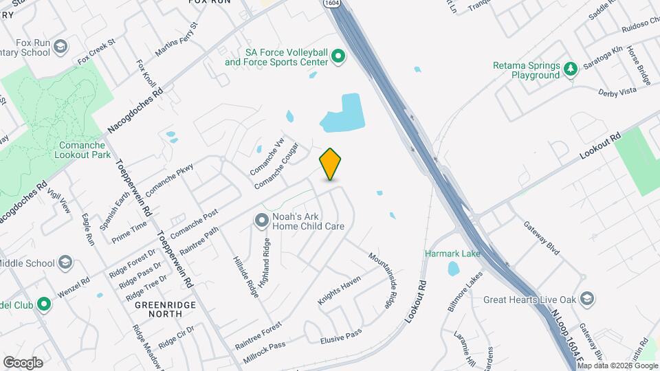 7322 Raintree Forest Map and Location Details