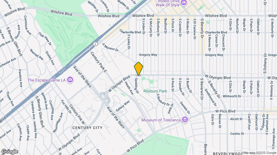 9770 W Olympic Blvd Map and Location Details