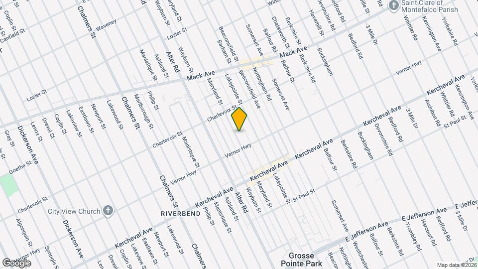 1326 Maryland St, Unit 2F Map and Location Details