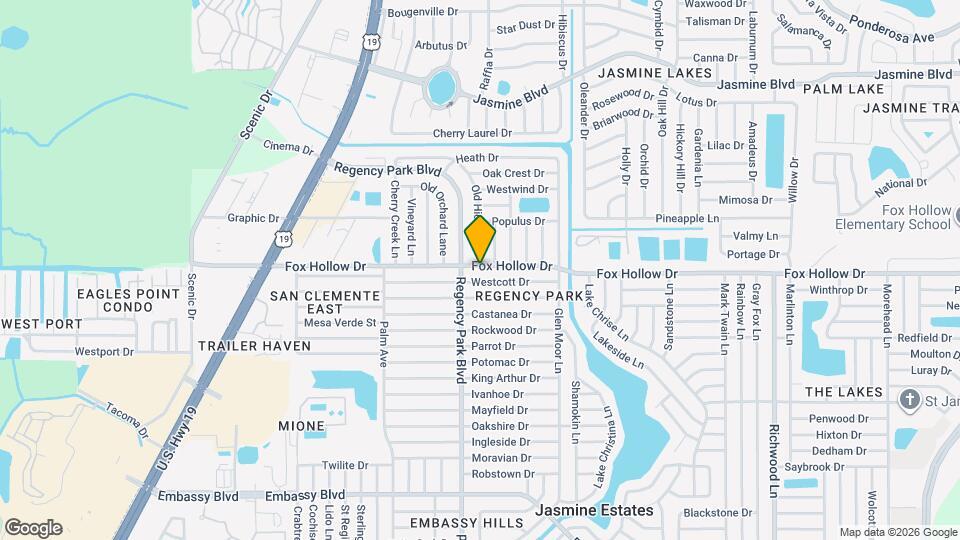 7220 Fox Hollow Dr Map and Location Details