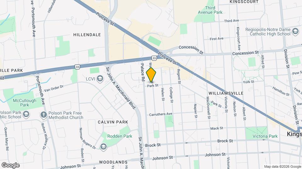 277 Park St Map and Location Details