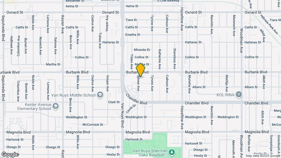 5534 Sylmar Ave Map and Location Details