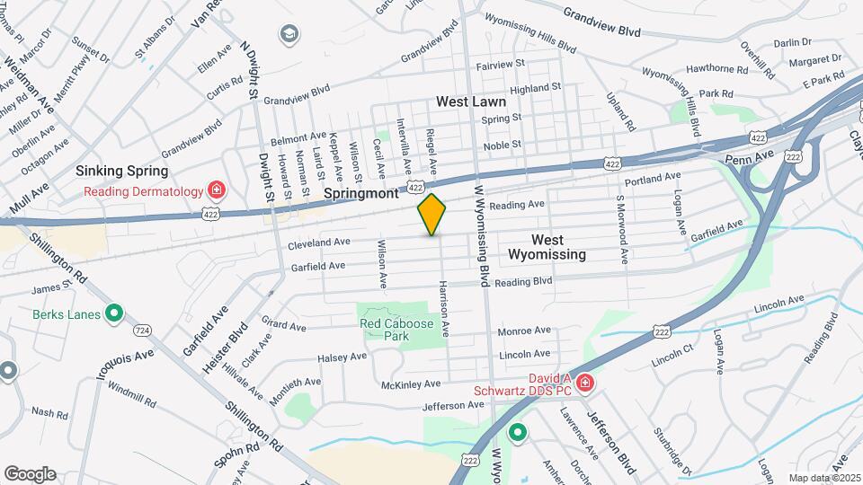 2410 Cleveland Ave Map and Location Details