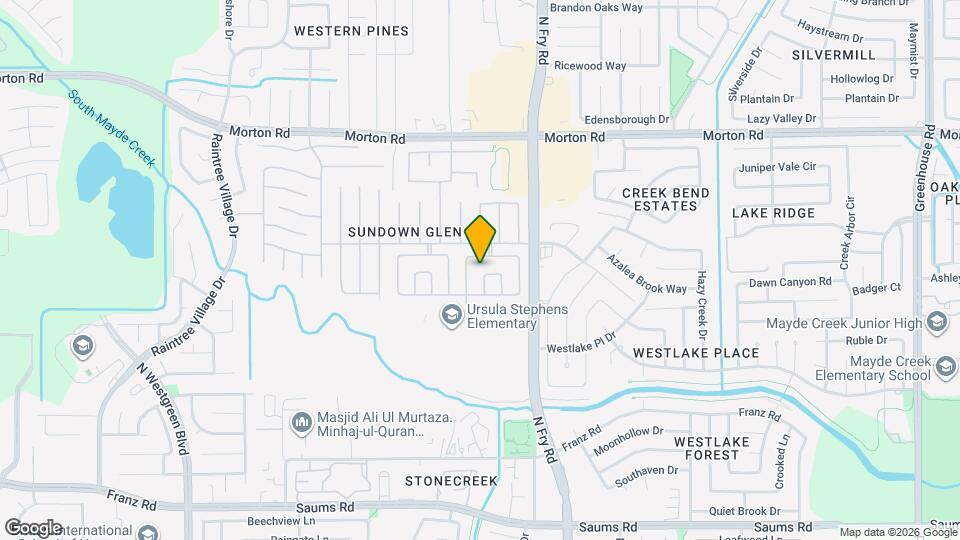 20026 Coyote Ridge Ln Map and Location Details