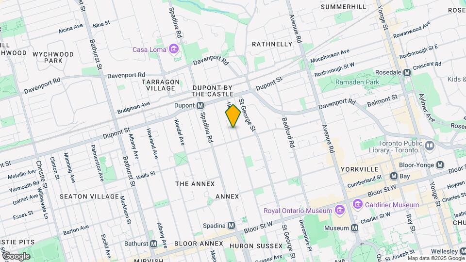 622 Huron St Map and Location Details