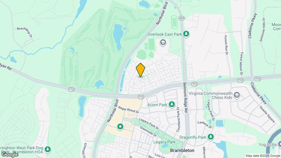 22607 Blue Elder Terrace Map and Location Details