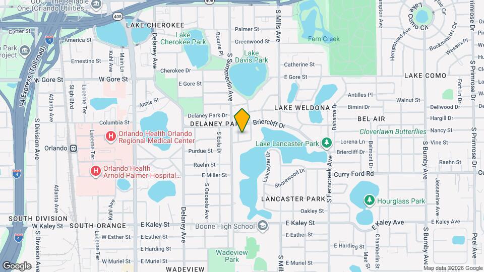 1215 Austin Rd, Unit Delaney park apartment Mapa y Detalles de la Ubicación
