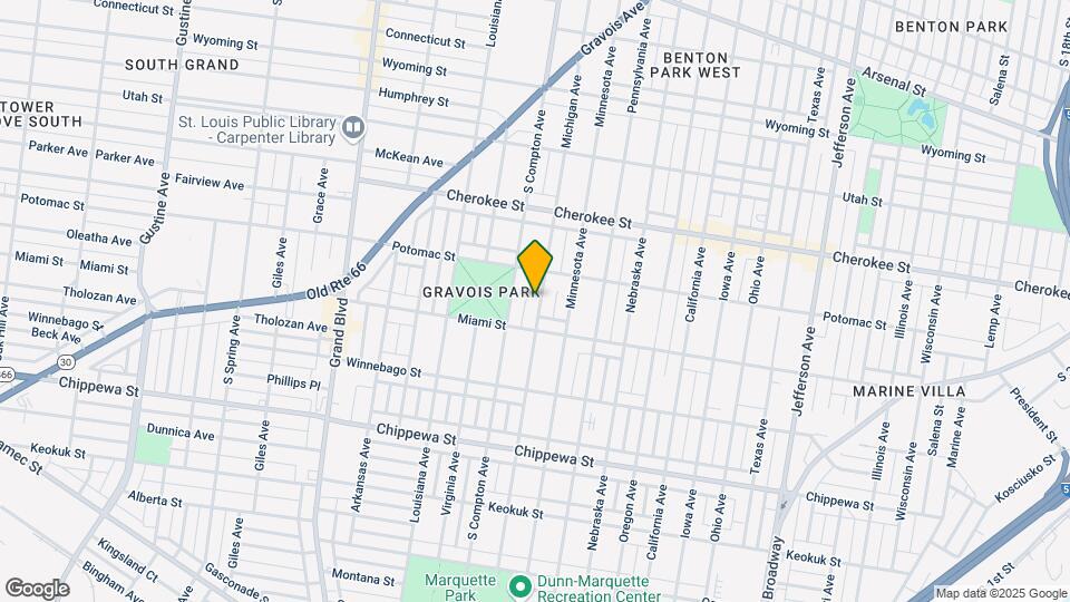 3531 Michigan Ave Map and Location Details