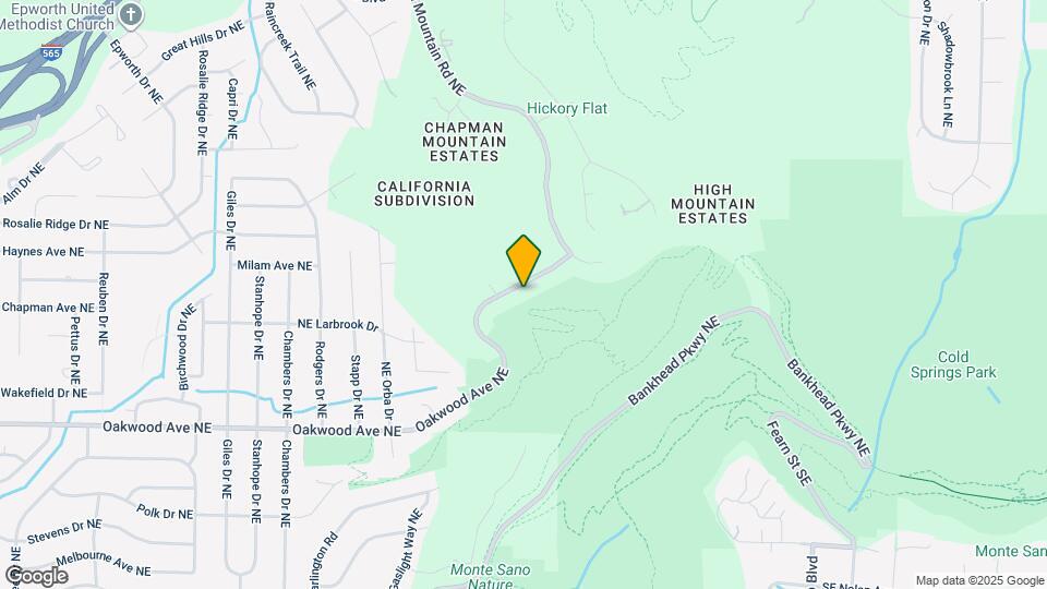 2504 Oakwood Ave NE Map and Location Details