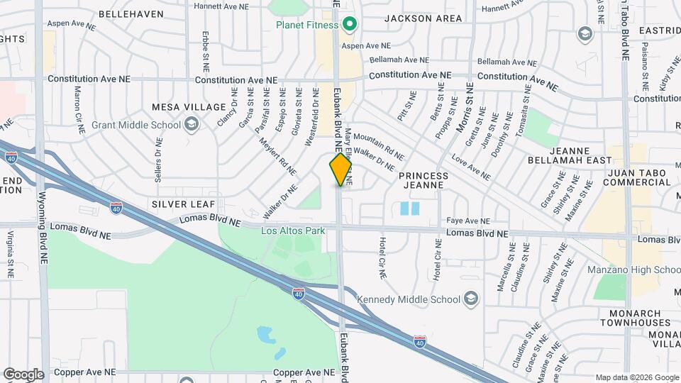 5321 Marble Pl NE Map and Location Details