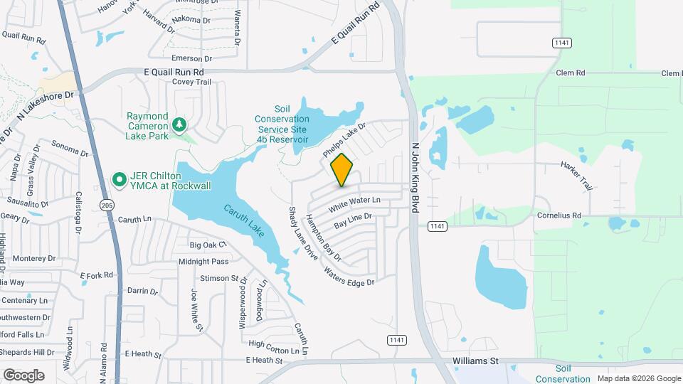 1321 Crescent Cove Dr Map and Location Details