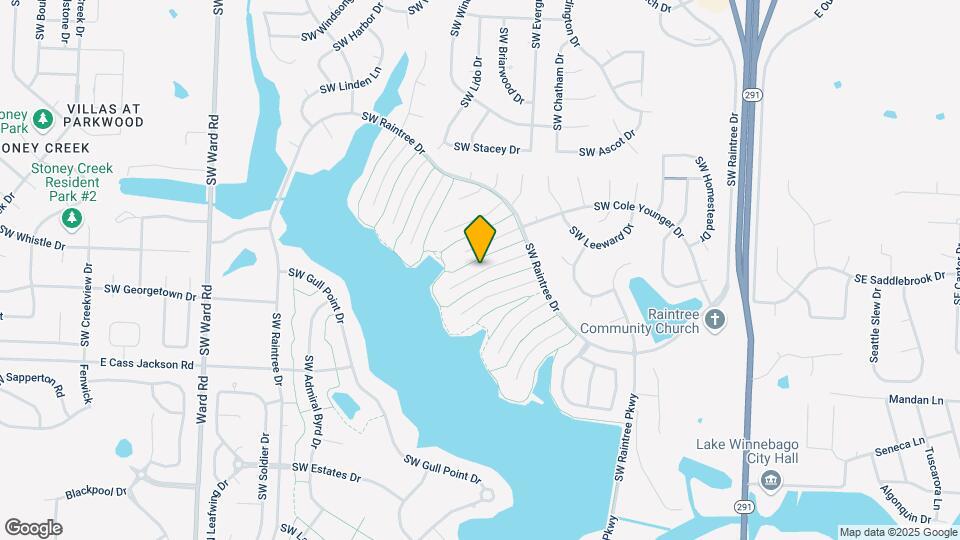 4174 SW Lafayette Pl Map and Location Details