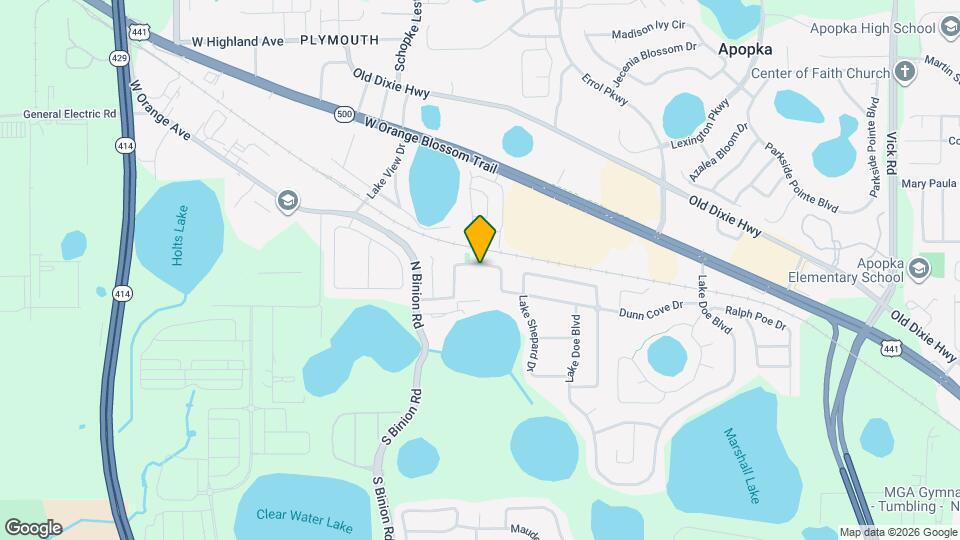 1848 Dunn Cove Dr Map and Location Details