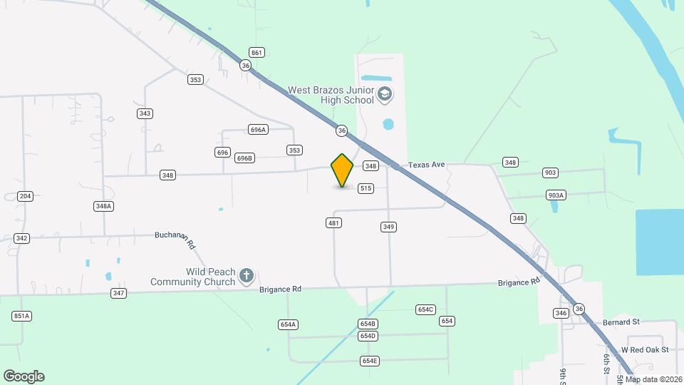 1131 County Rd 515 Map and Location Details