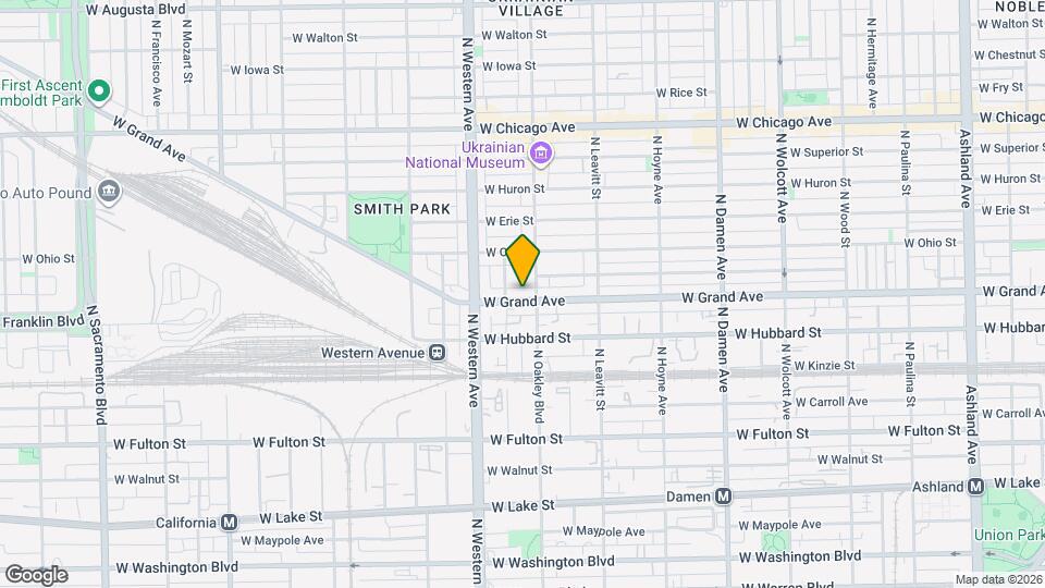 2310 W Grand Ave Map and Location Details