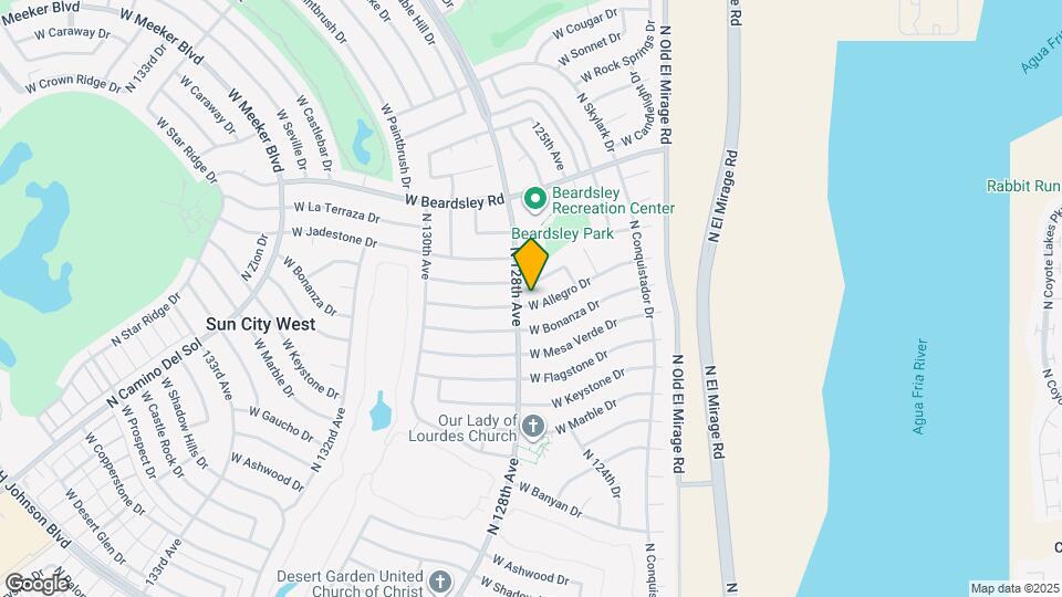 12730 W Allegro Dr Map and Location Details