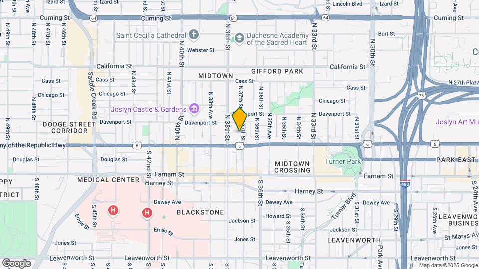 116-128 N 37th St Mapa y Detalles de la Ubicación