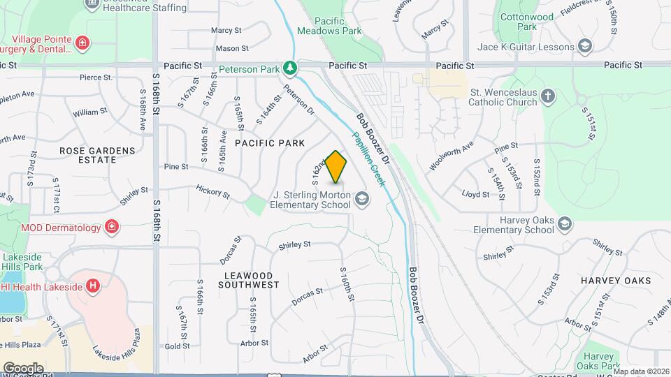 16110 Hickory St Map and Location Details