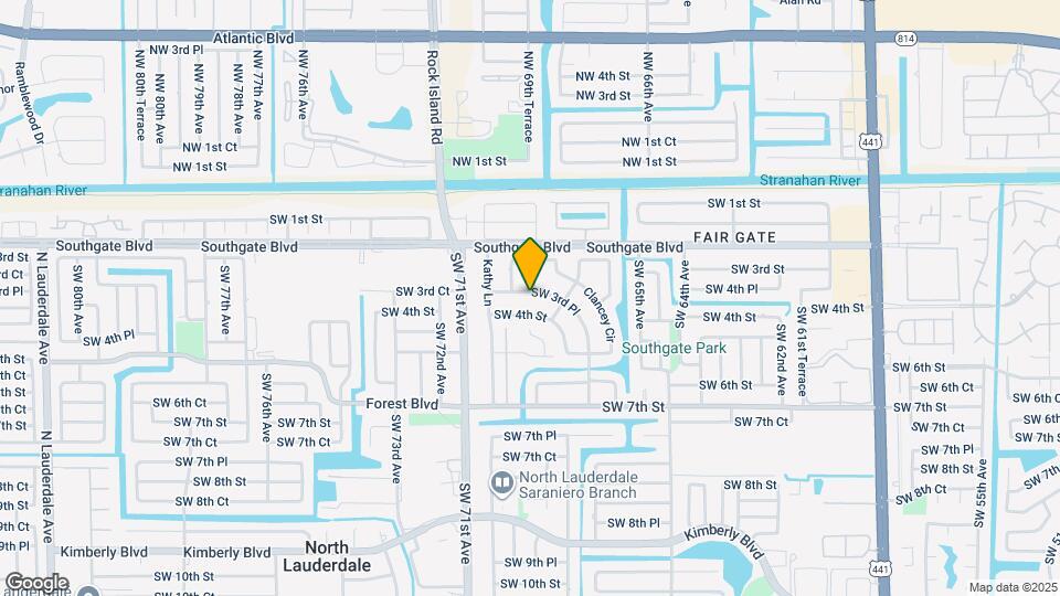 6840 Martin Rd Map and Location Details