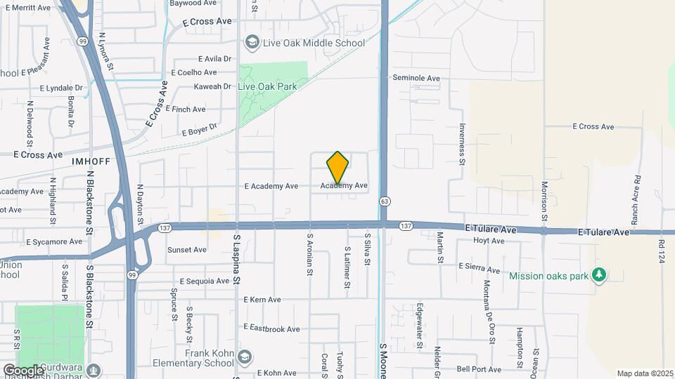 1949 E Academy Ave Map and Location Details