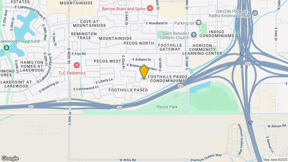 4509 E Windsong Dr Map and Location Details