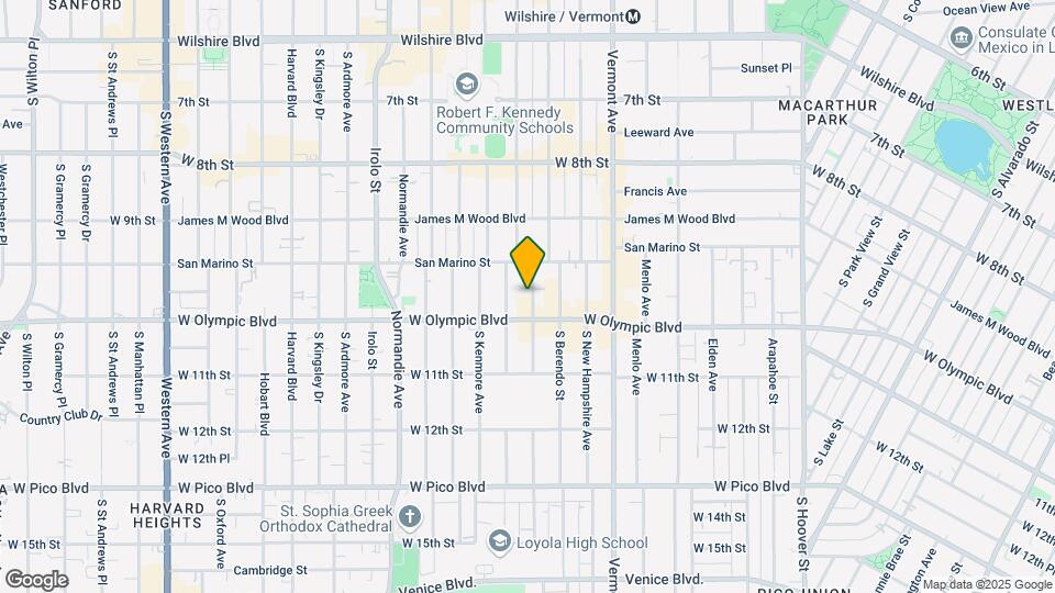979 S Catalina St Map and Location Details