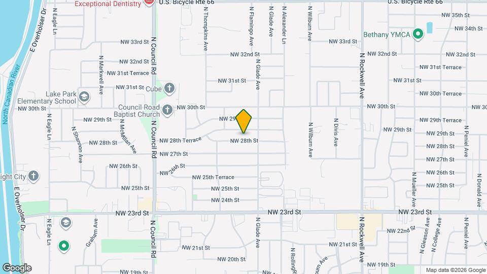 7521 NW 28th St Map and Location Details