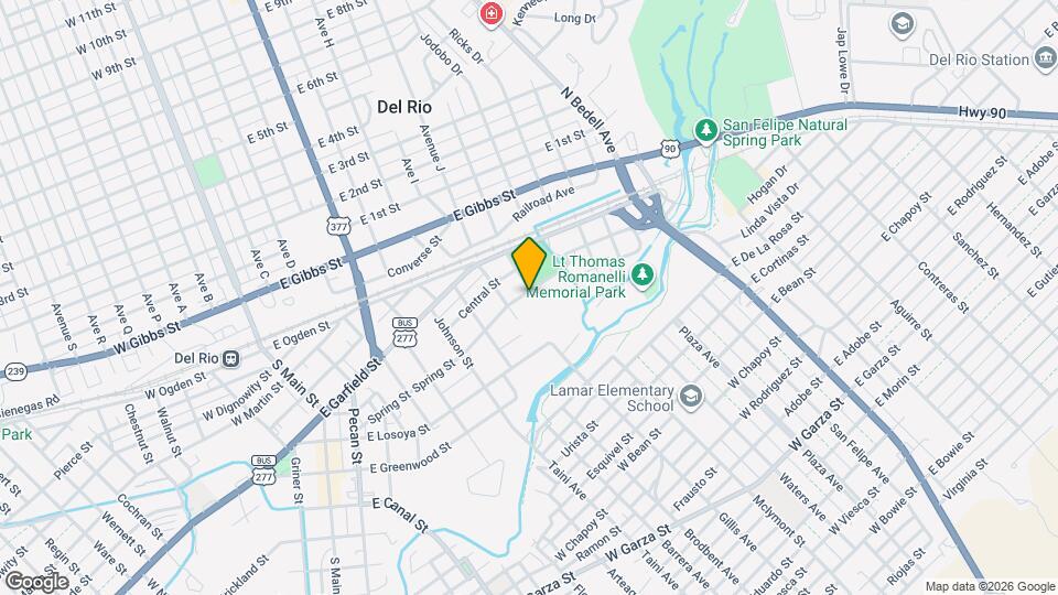 709 Spring St Mapa y Detalles de la Ubicación
