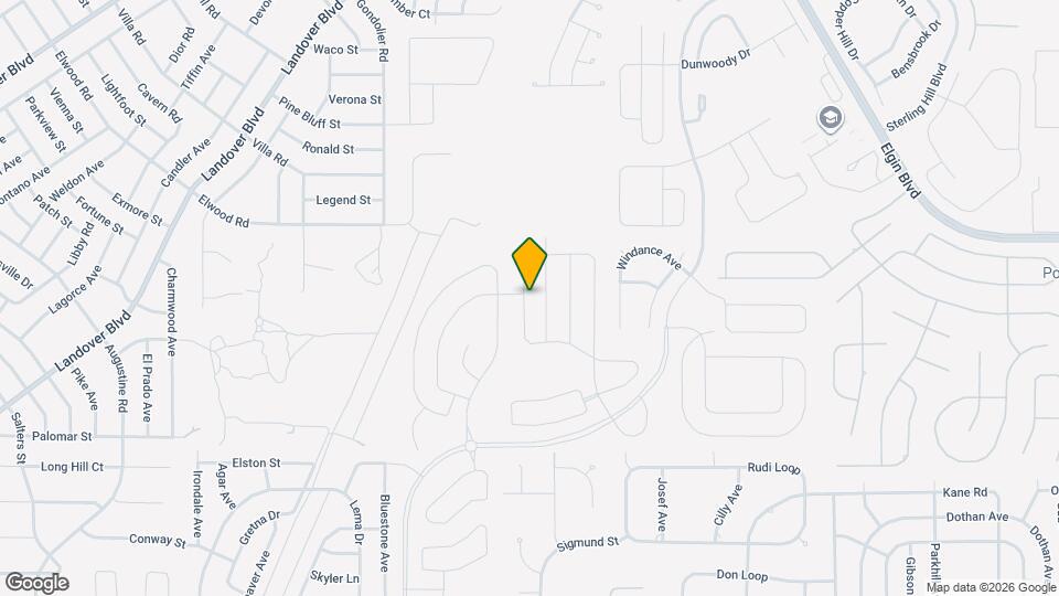 4071 Obsidian Dr Mapa y Detalles de la Ubicación