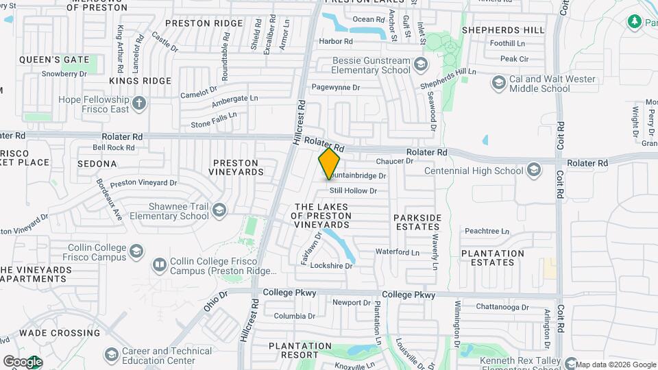 11186 Still Hollow Dr Map and Location Details