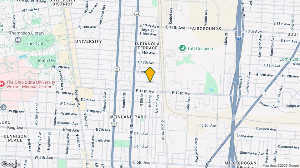 381-383 Chittenden Ave Map and Location Details