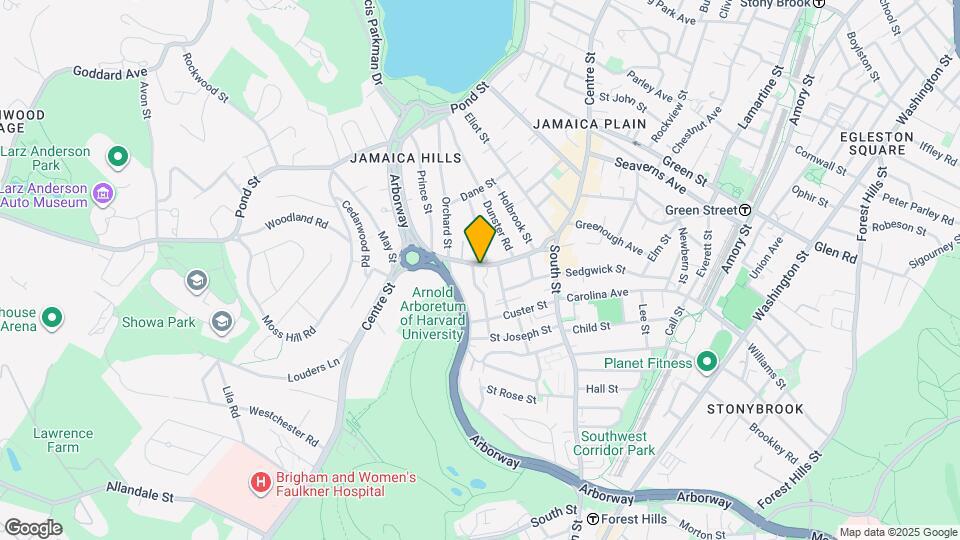 822 Centre St Map and Location Details