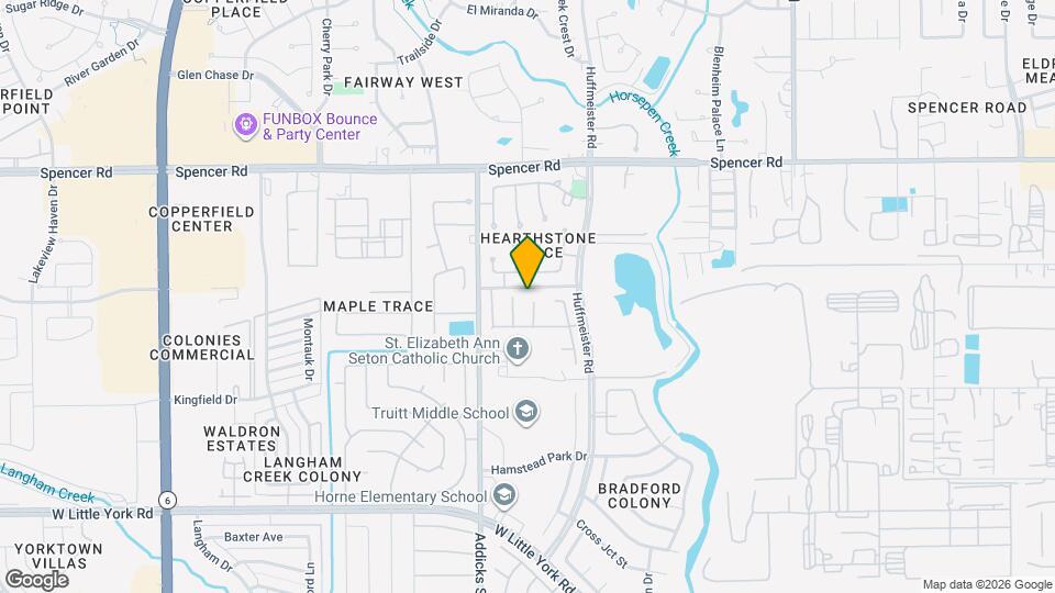 6827 Hollow Hearth Dr Map and Location Details