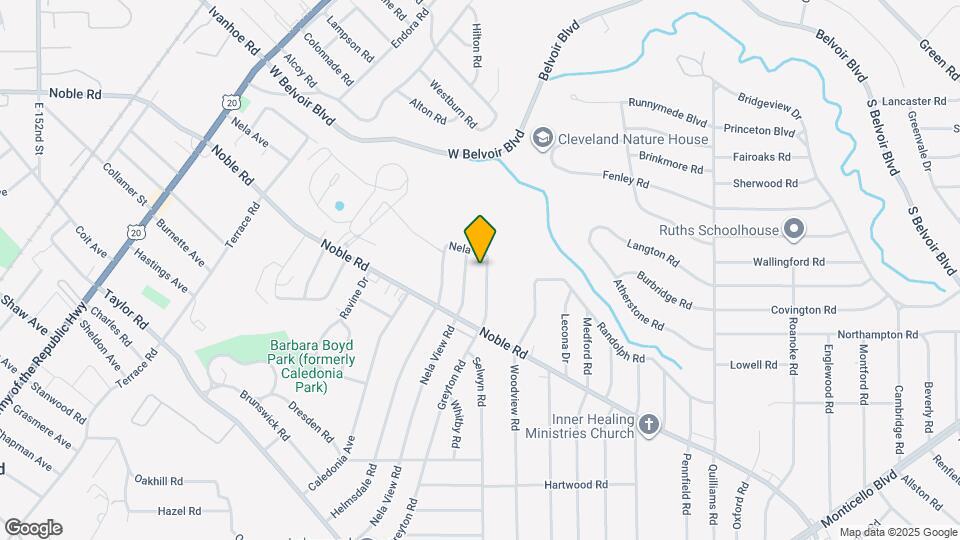 16319 Greyton Rd Mapa y Detalles de la Ubicación