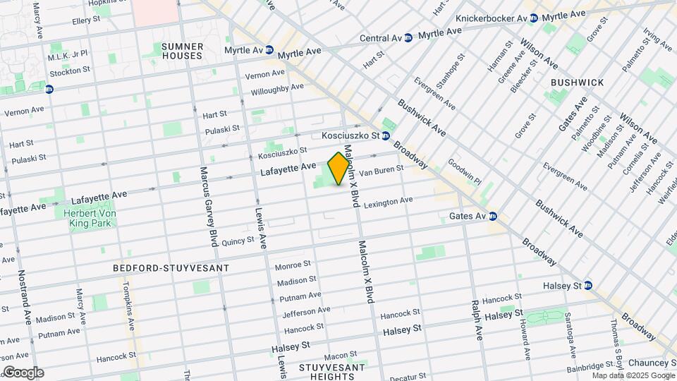 901 Greene Ave Mapa y Detalles de la Ubicación