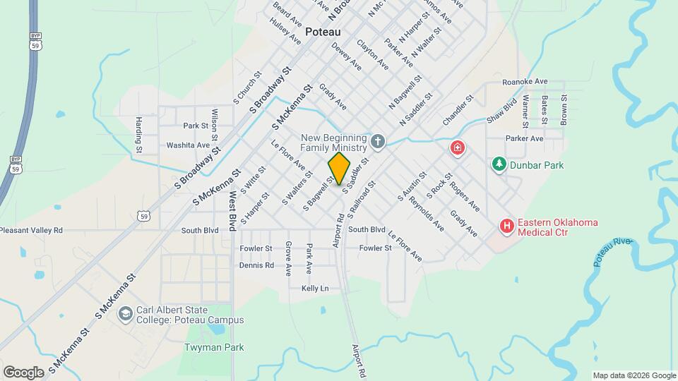 609 Le Flore Ave Map and Location Details