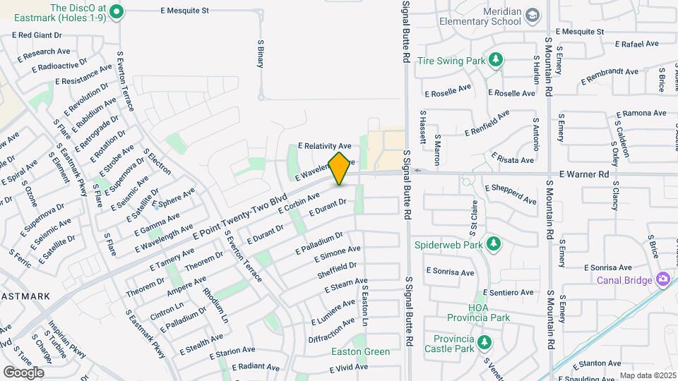 10615 E Corbin Ave Map and Location Details