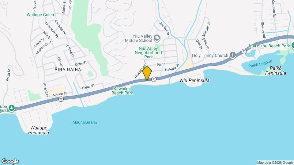 5577 Kalaniana?ole Hwy Map and Location Details