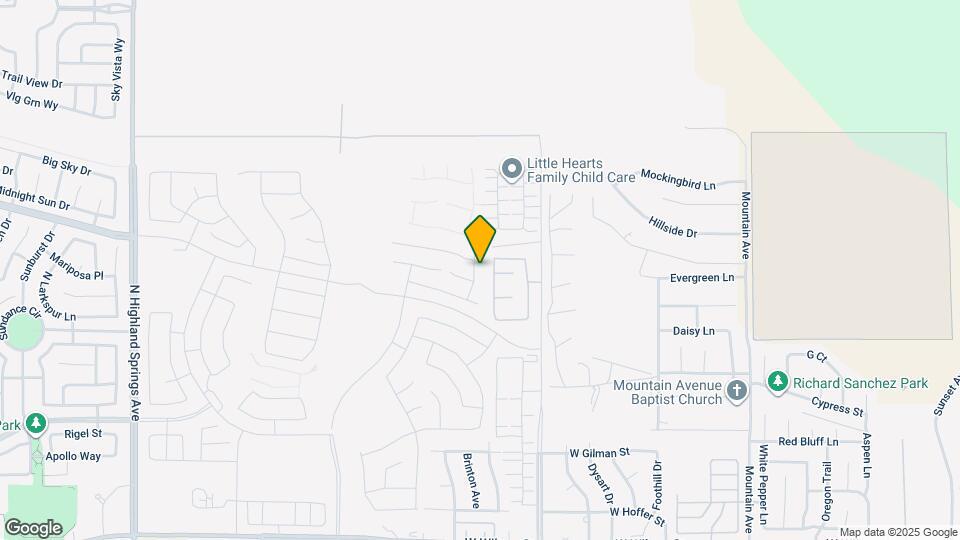 1878 Sequoia Pl Map and Location Details