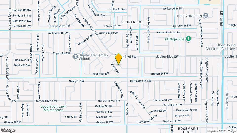 670 Weaver Rd SW Map and Location Details