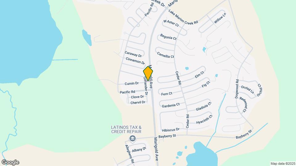 1712 Coriander Dr Map and Location Details