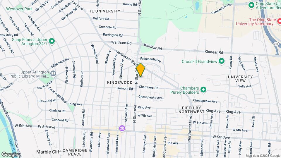 1826 N Star Ave Mapa y Detalles de la Ubicación