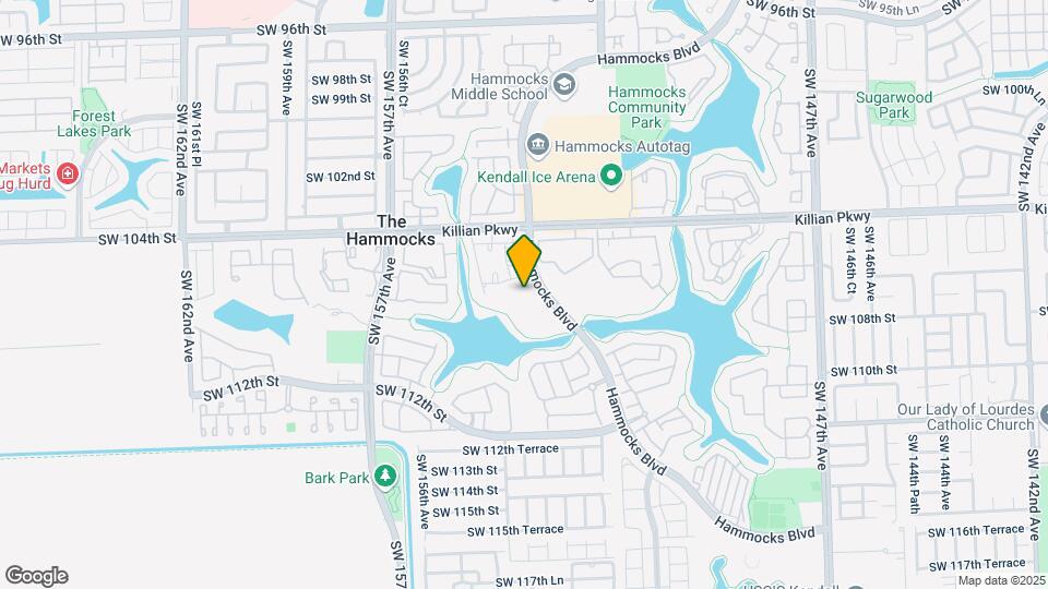 15300 SW 106th Ter, Unit 504 Map and Location Details