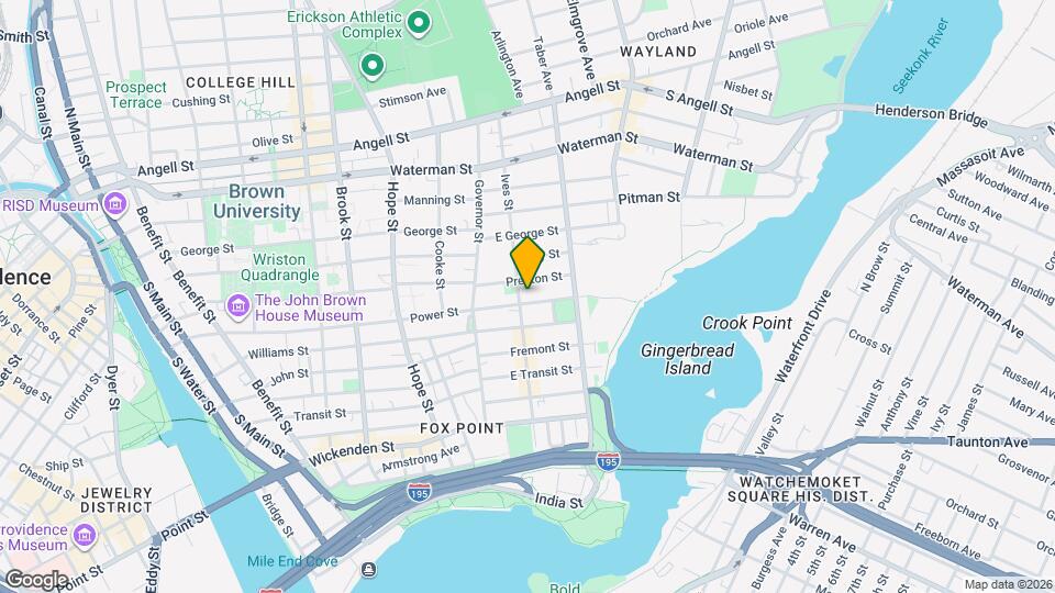 218 1/2-193 Power St Map and Location Details