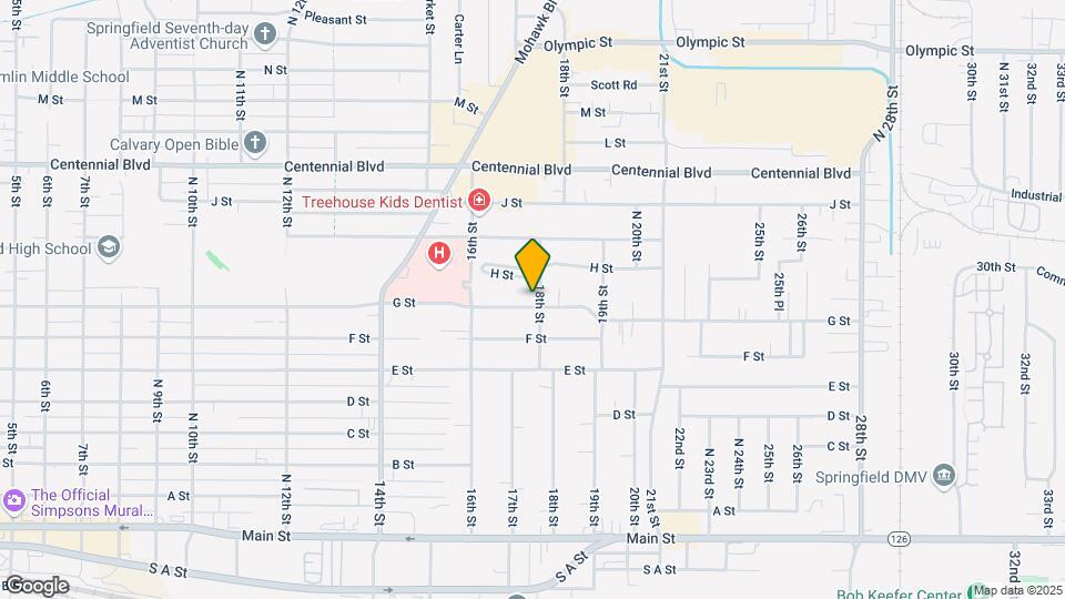 818 18th St Map and Location Details
