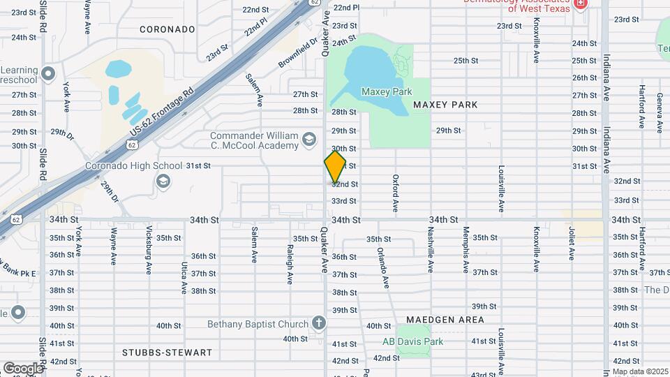 4315 32nd St Mapa y Detalles de la Ubicación