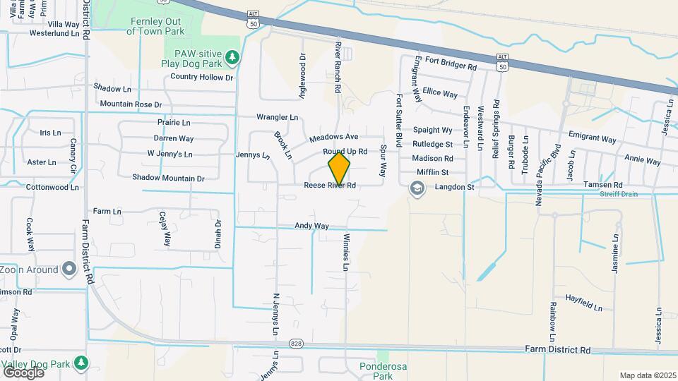 1551 Reese River Rd Map and Location Details