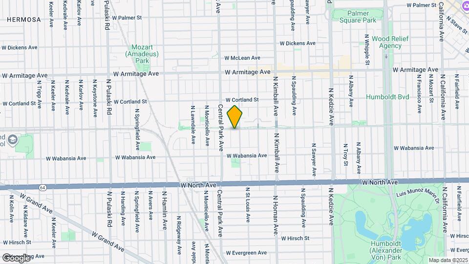 1752 N Drake Ave Map and Location Details