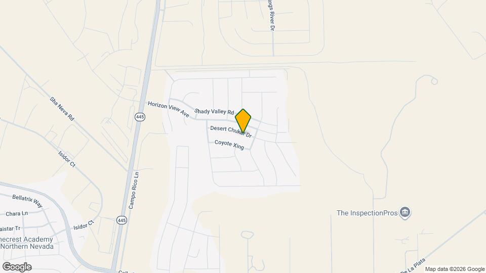 342 Desert Chukar Dr Map and Location Details
